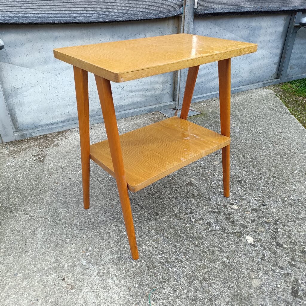 Tavolino da caffè o porta tv, originale anni '50/'60